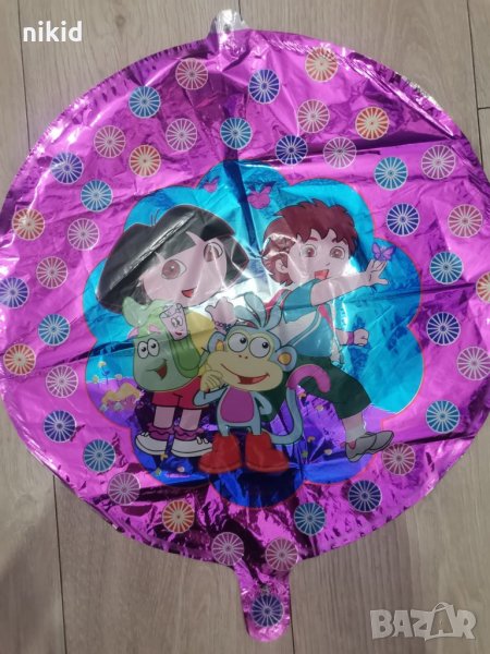 Дора и Ботичко балон фолио фолиев хелий или въздух парти рожден ден, снимка 1