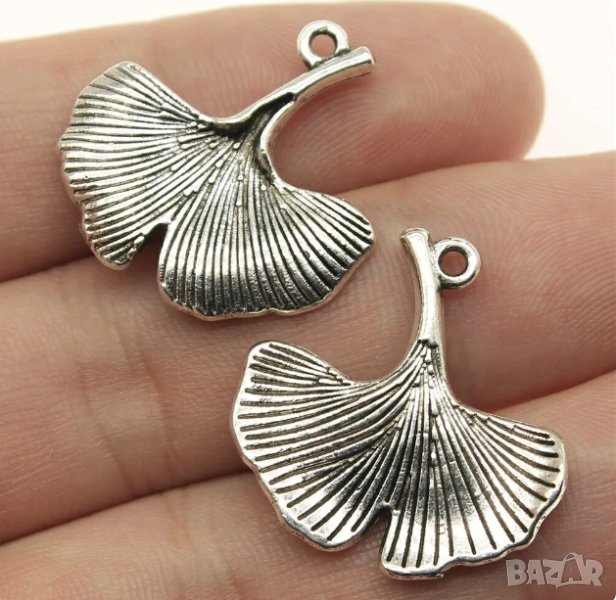 40 броя метални листа за декорация бижута Гривна Колие и други, снимка 1