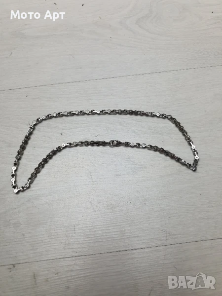Рокерска Стоманена Верижка Верига Унисекс качествена плетка Верига Ланец, снимка 1
