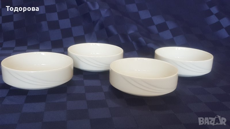 Порцеланови релефни немски купички, снимка 1