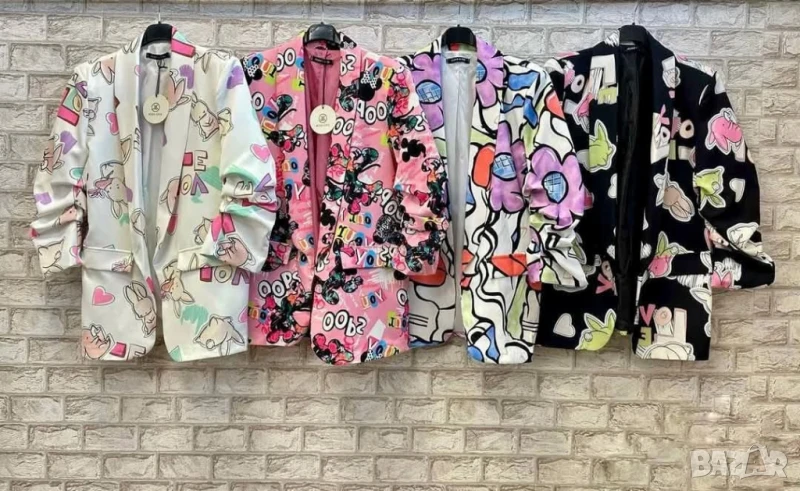 дамски сака с интересни десени , снимка 1