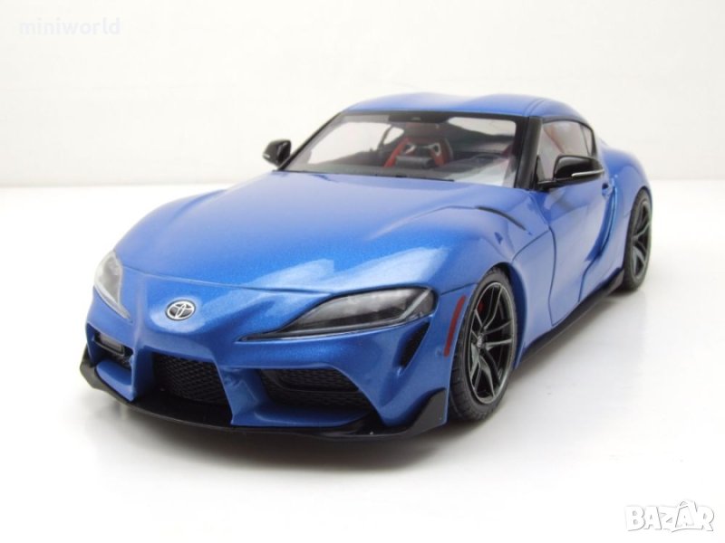 Toyota GR Supra 2021 - мащаб 1:18 на Solido моделът е нов в кутия, снимка 1