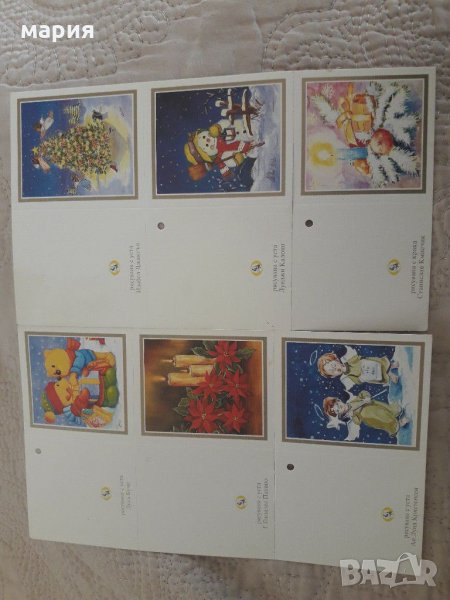 Мини коледни картички, снимка 1