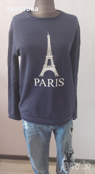 Спортна блуза в синьо - 9,00лв., снимка 1