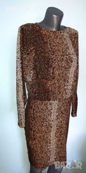 Елегантна рокля с прилеп ръкави "H&M" / голям размер , снимка 1