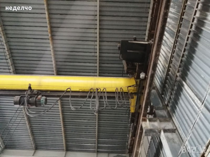 Мостови кран с телфер, снимка 1