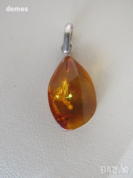 Колие - висулка първокласен балтийски кехлибар, снимка 1