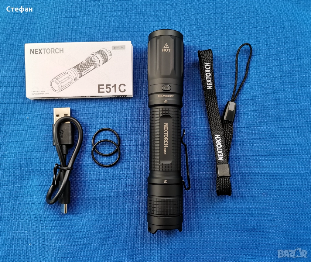 ХИТ ЦЕНА Тактически фенер Nextorch E51C, снимка 1