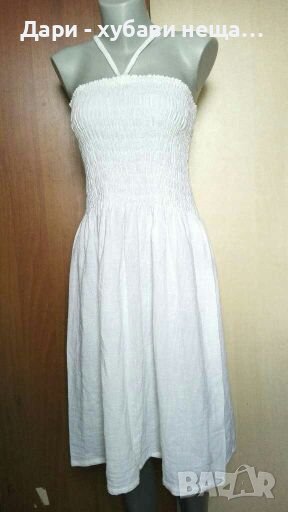 Снежно бяла рокля/пола🍀❤S,M,L,XL❤🍀арт.4368, снимка 1