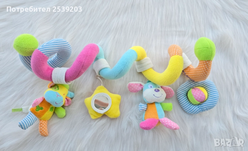 Играчка за детска количка спирала, снимка 1