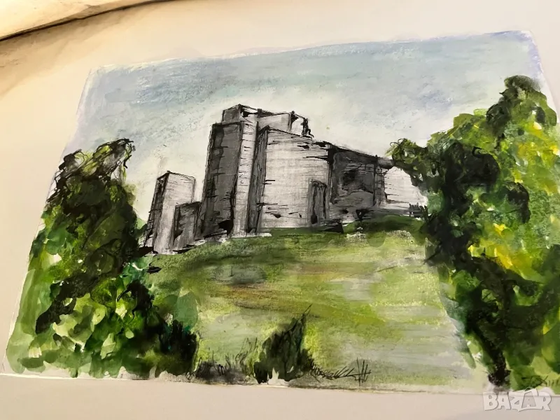 Картина акварел, снимка 1