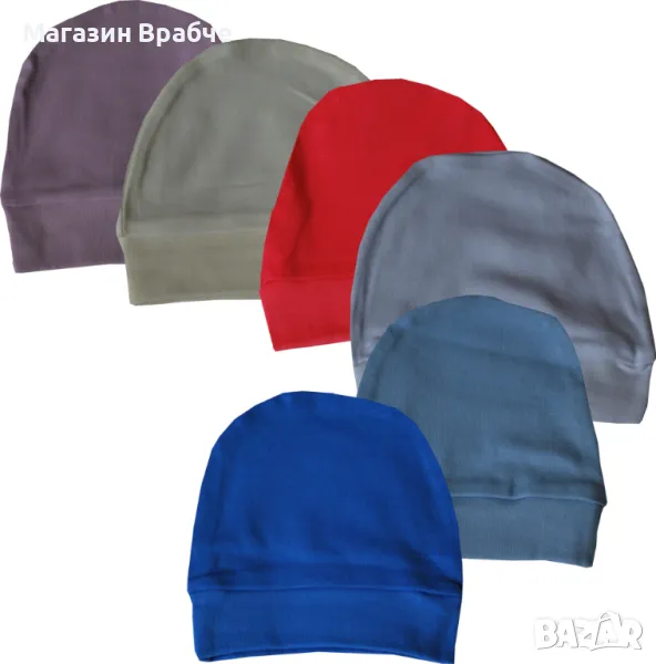 Памучна шапка за бебе, снимка 1