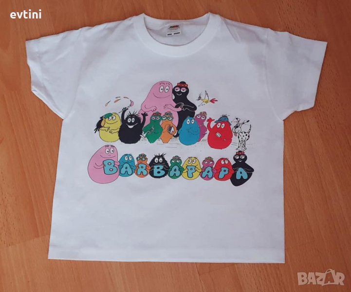 Комплект детска тениска и възглавничка Барбароните, снимка 1