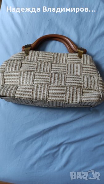 Дамски чанта от конопени ленти , снимка 1