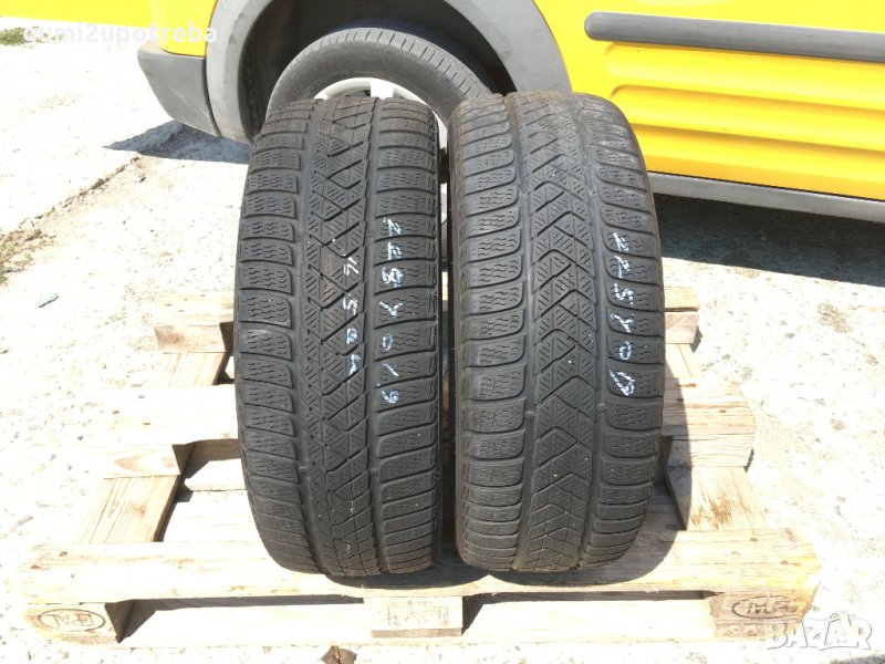  225/40/19 Пирели Сото Зеро 2016г 5-5,5мм Рън Флат Проверени , снимка 1