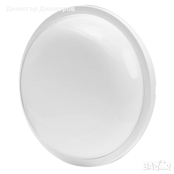 LED плафониера 24W 4200K IP54 Ultra Lux, снимка 1
