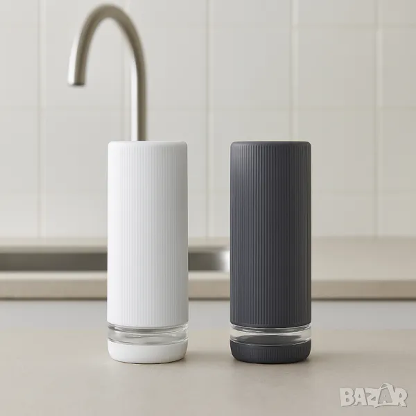 Дозатор за препарат за съдове Brabantia SinkStyle Mineral Fresh 200ml, снимка 1