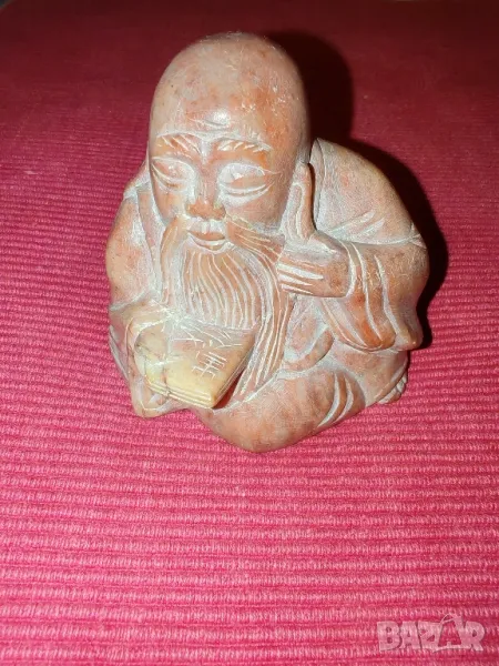 Стара китайска мраморна статуетка. , снимка 1