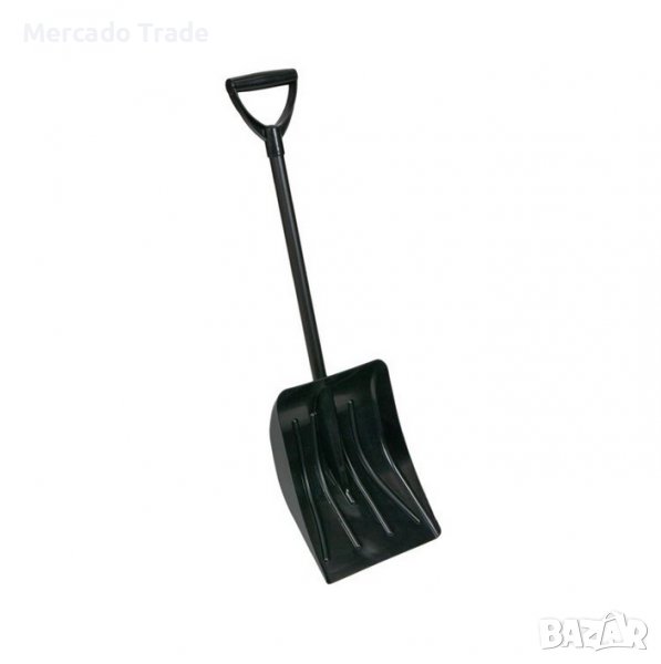 Лопата Mercado Trade, За сняг, Метал, 83см., Черен, снимка 1