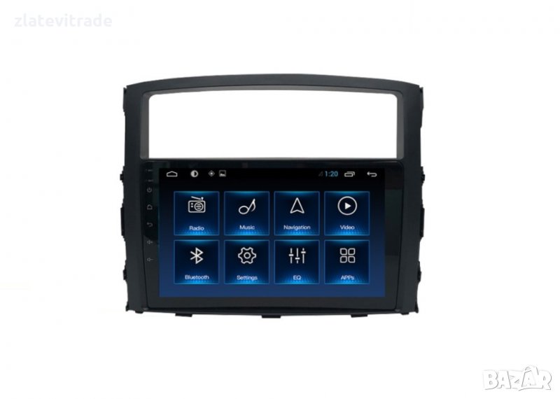 Mitsubishi Pajero Montero - 9'' Андроид Навигация WiFi Bluetooth, 9019, снимка 1