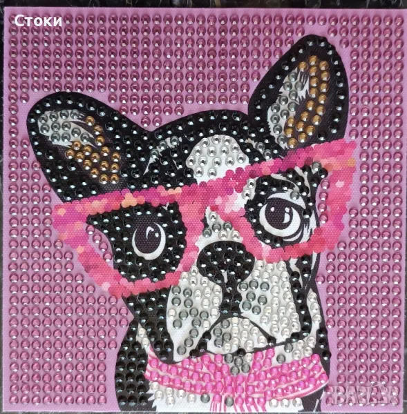 Диамантен гоблен Куче , снимка 1