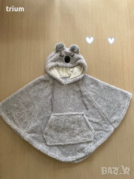 Топло детско пончо Matalan, размер S, 13-14г., ръст 164 см., снимка 1