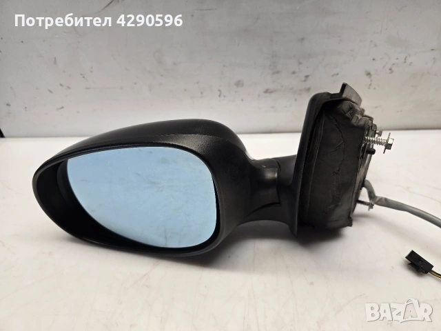 Ляво огледало за Fiat Bravo 07-14 г. / Фиат Браво черно, снимка 2 - Части - 53906011