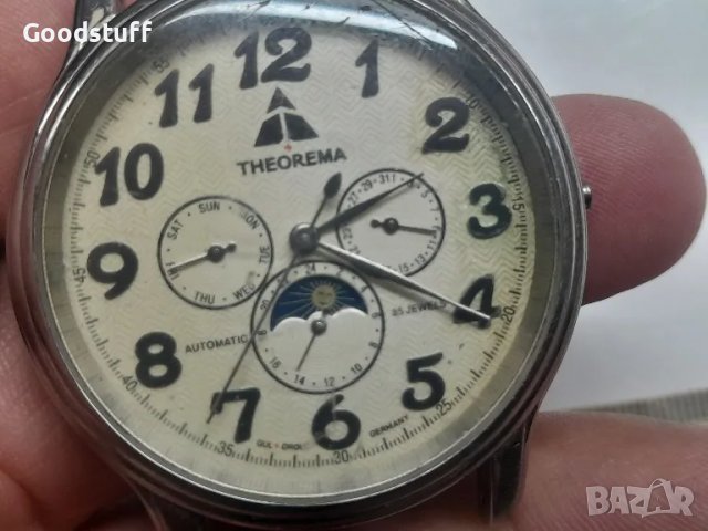 Theorema часовник , 35 Jewels, Germany, Gul group, Теорема 

, снимка 7 - Мъжки - 50132479
