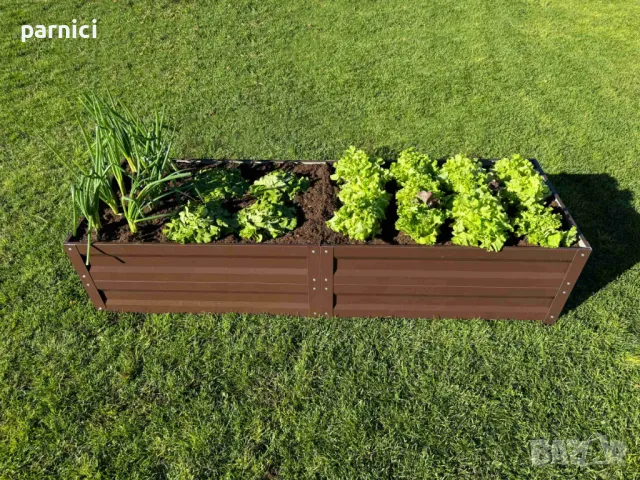 ПРОМОЦИЯ! Градинска леха Primaterra сив/кафяв/зелен цвят, снимка 8 - Градинска техника - 47115586