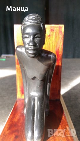 Африканска фигура, снимка 9 - Статуетки - 30897010
