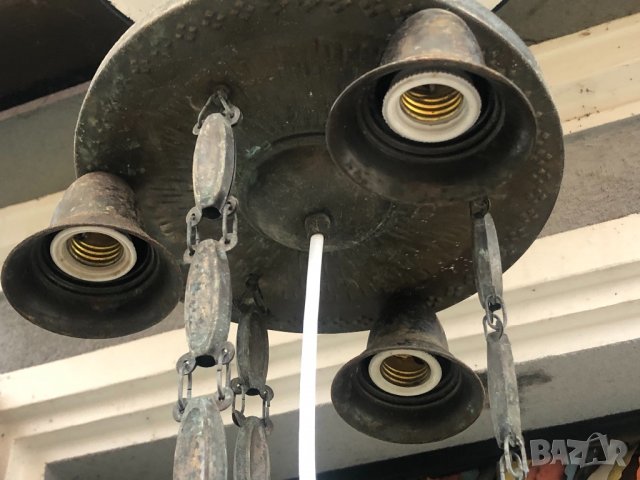 Старинен полилей, снимка 5 - Полилеи - 30409861