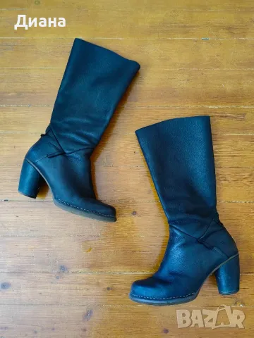 дамски ботуши от естествена кожа , снимка 2 - Дамски ботуши - 48721843