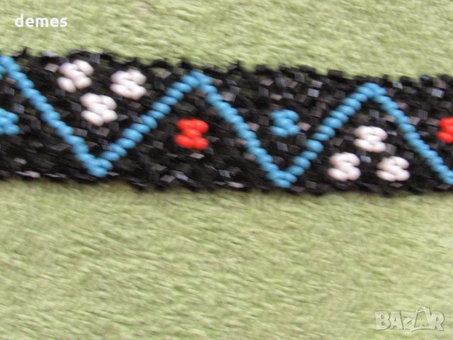 Колан от маниста с геометрични фигури от времето на соца, снимка 7 - Други ценни предмети - 32078039