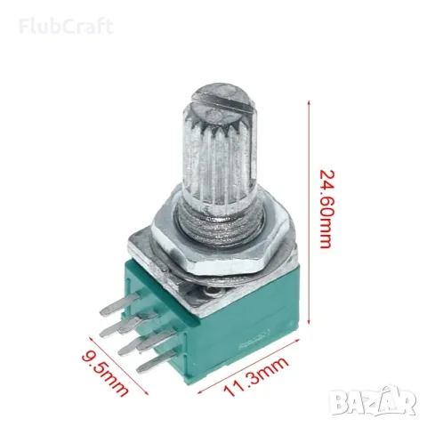 Потенциометър 1k – 1m OHM