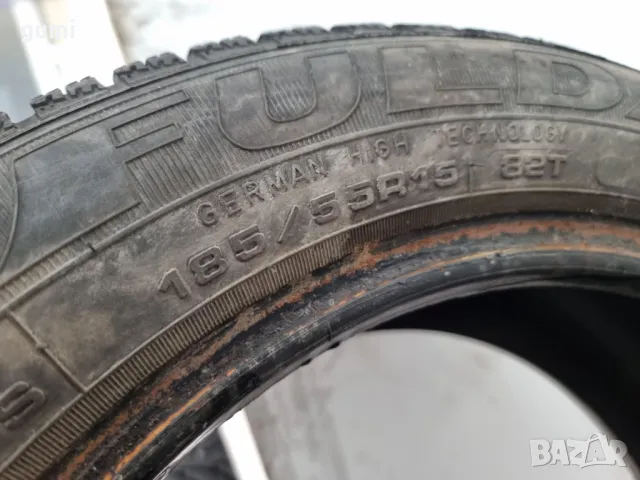 2бр зимни гуми 185/55/15 FULDA L02486 , снимка 4 - Гуми и джанти - 49099751