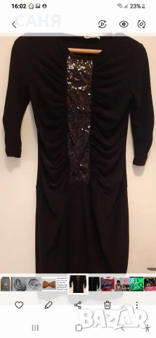 Две шикозни рокли-за 15€ и Голяма,еластична РОКЛЯ ТУНИКА/3ХЛ,4ХЛ/, снимка 4 - Туники - 53108069