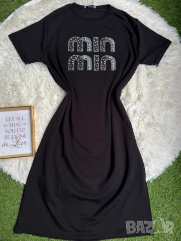 памучна рокля miu miu , снимка 2 - Рокли - 50452994