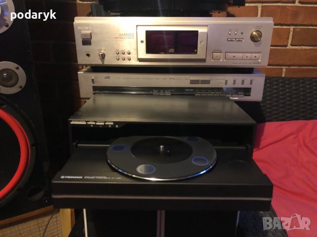 НЕВЕРОЯТНИЯ SONY CDP-XA555ES Мечтания Шампански CD PLAYERS, снимка 2 - Декове - 39042414