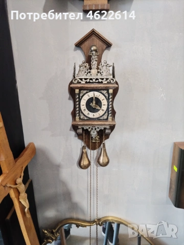 МНОГО КРАСИВ ХОЛАНДСКИ СТЕНЕН ЧАСОВНИК 