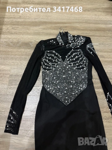 Официална рокля с перли , снимка 5 - Рокли - 53140778