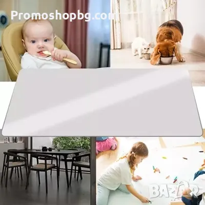 Защитна подложка Ruhhy за под стол, 90x130 см, за офис стол, протектор за под, снимка 6 - Други стоки за дома - 50098127