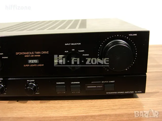 Усилвател  Sony ta-f270 /3 , снимка 4 - Ресийвъри, усилватели, смесителни пултове - 47997732