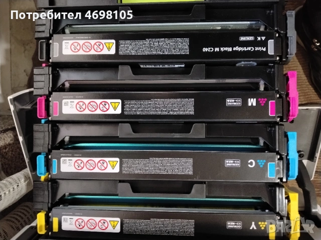 Цветен RICOH M C240FW, снимка 4 - Принтери, копири, скенери - 54136322