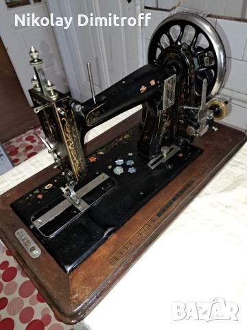 Стари шевни колекционерски машини от преди 1900год., снимка 4 - Други машини и части - 51440214