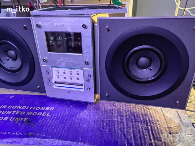 SONY CMT-MD1 Mini Disk , снимка 13 - Аудиосистеми - 49785421