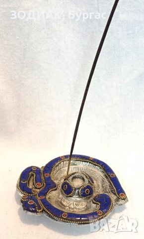 Метална Поставка за Ароматни Пръчици и Конуси - ОМ