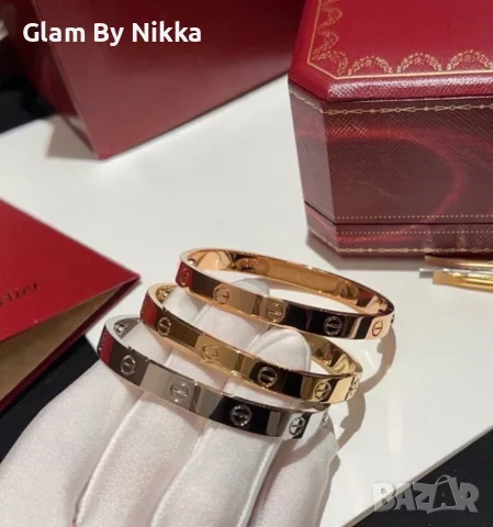 Cartier гривна златна