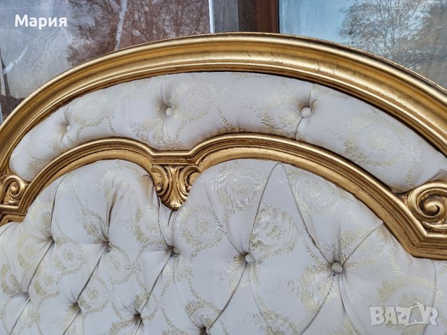 Италианско бароково легло 015, снимка 3 - Спални и легла - 38456088