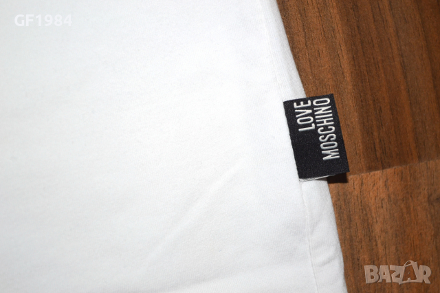 Love Moschino - мъжка тениска, размер M, снимка 5 - Тениски - 36412968