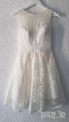Дамска рокля - дантела размер XS  , снимка 7 - Рокли - 37609701